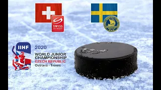 WJC 2020 - #10 - Group A - Switzerland vs Sweden