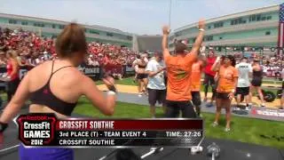 CrossFit Games Regionals 2012 - Event Summary: North East Team Workout 4