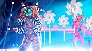 The Masked Singer 4   Squiggly Monster Sings Have You Ever Seen the Rain