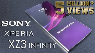 Sony Xperia XZ3 INFINITY Introduction Concept, Our Dream Xperia Design with 95% Screen #TechConcepts