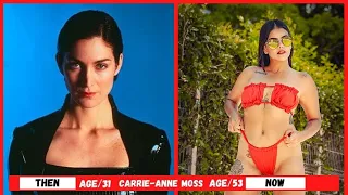 THE MATRIX 1999 CAST   THEN AND NOW   REAL NAME AND AGE