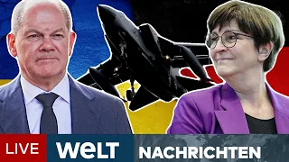 STRESSTEST FÜR SCHOLZ: Ukraine - Kanzler bremst Kampfjet-Debatte scharf ein | WELT Newsstream