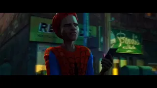 Into the spiderverse: miles leaves aunt mays house