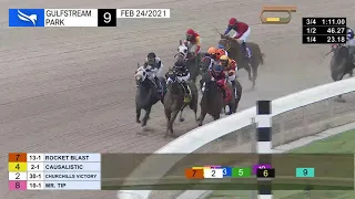 Gulfstream Park February 24, 2021 Race 9