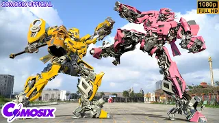 Transformers The Last Knight (2023) | Bumblebee's Final Battle Scene - Only Action [HD] #2