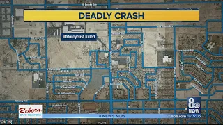 Motorcyclist killed in North Las Vegas crash