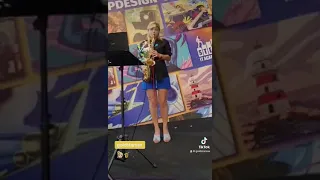 Miley Cyrus Flowers sax cover