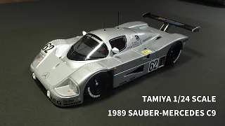 SAUBER-MERCEDES C9 / TAMIYA 1/24 SCALE / Scale Model / Le Mans