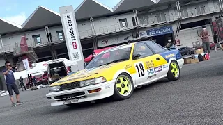 グループA ae92 エンジン始動　ウェッズスポーツ　＃富士86スタイル#ae92 ＃富士スピードウェイ＃富士86STYLEwithBRZ＃ウェッズスポーツ＃グループA#浅野自動車