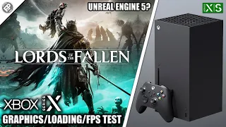 Lords of the Fallen - Xbox Series X Gameplay + FPS Test