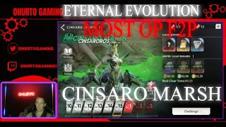 Eternal Evolution : F2P : CINSARO MARSH LVL 15 : WEEK 4