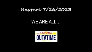 Rapture and Disappearance 7/26/2023 | Five Witnesses Speak Out