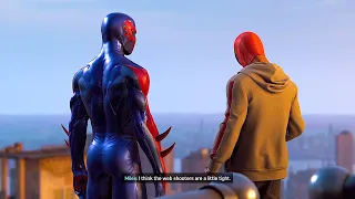 Spider Man 2099 Teaches Miles Morales How To Swing