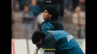 El mejor calentamiento de la historia del fútbol  Maradona 🇦🇷🐐