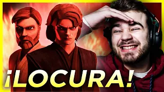 😱 ¡REACCIÓN a ANAKIN vs OBI WAN al ESTILO de 'CLONE WARS': Battle Of Heroes!