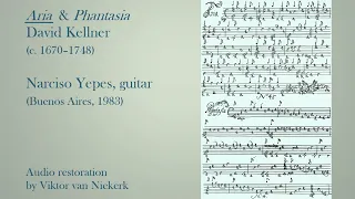 𝘼𝙧𝙞𝙖 & 𝙋𝙝𝙖𝙣𝙩𝙖𝙨𝙞𝙖 ♫ David Kellner • 𝘕𝘢𝘳𝘤𝘪𝘴𝘰 𝘠𝘦𝘱𝘦𝘴 ♪ 10-string guitar • Teatro Colón • 1983 • restored