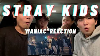Stray Kids "MANIAC" M/V REACTION | THAT VOICE THOOO