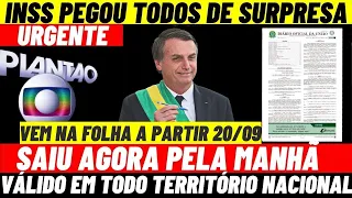 ESTÁ VALENDO! PODE COMEMORAR INSS ACABOU DE CONFIRMAR PARA TODOS APOSENTADOS E PENSIONISTAS.