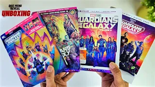 Guardians of the Galaxy Vol. 3 4K Unboxing | Best Buy Walmart Target Exclusive | Disc Menu Reveal