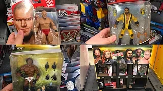 WWE ELITE TOY HUNT! NEW WRESTLEMANIA DISPLAY & MORE!