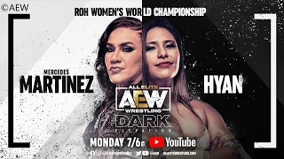 Mercedes Martinez (c) vs Hyan / ROH Women's World Title Match / AEW Dark: Elevation #64 / WWE 2K22