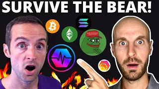 🔥Top 7 Crypto Altcoins To SURVIVE This Bear Market?! (URGENT!!!) 👀📉