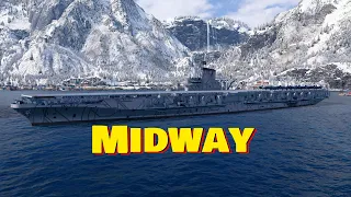 Meet The Midway! Legendary American Carrier (World of Warships Legends)