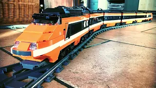 LEGO 10233 Horizon Express on a huge long curves layout