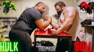 Levan Feels No Pain! [HULK X BULL- Day Two]+Armwrestling Lessons For @GeorgianBull