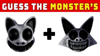 Guess The MONSTER By EMOJI & VOICE | Zoonomaly | ZOOKEEPER, MONSTER SMILE CAT