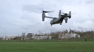 U.S. Marines, Sailors arrive on Puerto Rico to coordinate with FEMA, local government