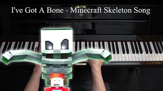 Minecraft Skeleton Rap - I've Got a Bone - EASY Piano Tutorial - Dan Bull