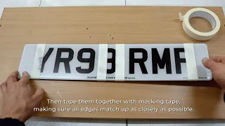 How to change a number plate
