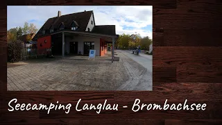 Seecamping Langlau - Campingplatz am Brombachsee ⛴️ (Fränkisches Seenland)