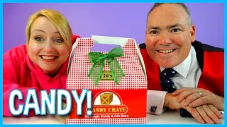 1970's Candy Unboxing with Mommy and Daddy a Candy Tasting from the Past