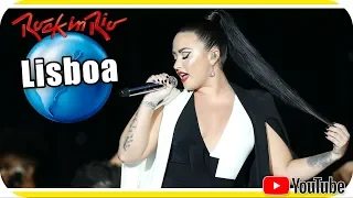 DEMI LOVATO no Rock In Rio Lisboa - Marcio Guerra Reagindo React Reação