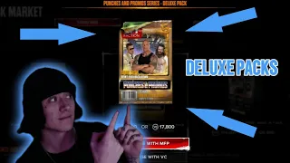 Large PUNCHES AND PROMOS pack opening! | WWE 2K24