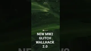 How To Do New WallHack 2.0 Glitch (MW2)