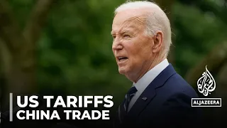 US tariffs on Chinese goods: Biden accuses Beijing of 'cheating' on trade