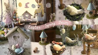 Easter Decor | Spring Decor for Easter | Birdhouses