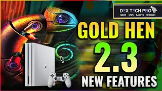 Jailbreak PS4 With Gold HEN 2.3 New Features and Options ( fully explained )