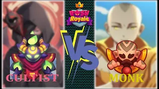 Cultist vs. Monk - Rush Royale - PVP