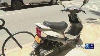 Moped parking enforcement increases in Waikiki