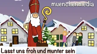 Lasst uns froh und munter sein  -  Weihnachtslieder - Nikolauslieder - muenchenmedia