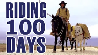 I rode a horse for 100 days