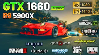 GTX 1660 SUPER: 10 GAME 1080P & 1440P TEST - INSANE PERFORMANCE