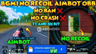 BGMI 3.1 NO RECOIL AIMBOT OBB |NO BAN BGMI NO RECOIL 3.1 NO RECOIL AIMBOT CONFIG 3.1 SAFE