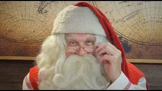 Mensaje de Papá Noel 😍🎅 Santa Claus a los niños: Navidad Laponia Finlandia Polo Norte