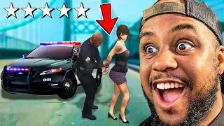 Playing GTA 5 As A POLICE OFFICER!