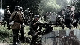 Окруженная пулеметная рота лейтенанта Шиканова под Брестом в июне 1941 Великая Отечественная война